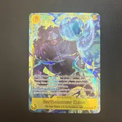 One Piece TCG Bartholomew Kuma SEC Alt Art OP12-119 ( ONLY FOR RISKTAKER581 ) - Image 1