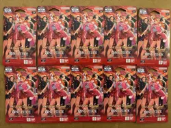 ONE PIECE Heroines EB-03 Sleeved Booster Pack English LOT OF 10 New/Sealed - Image 1