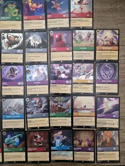 Disney Lorcana First Chapter Cold Foil 48 Card Lot🔥 - Image 3