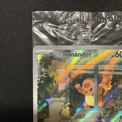 Charmander SVP 044 Pokemon Center Stamped ETB Obsidian Flames Promo Card Sealed - Image 2