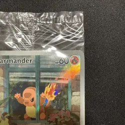 Charmander SVP 044 Pokemon Center Stamped ETB Obsidian Flames Promo Card Sealed - Image 3