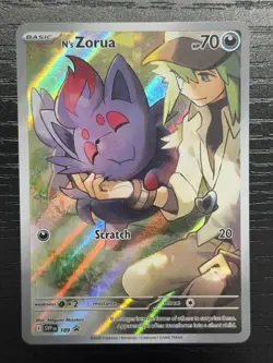 N's Zorua 189 Sv: Scarlet & Violet Promo Cards Holo - Image 1