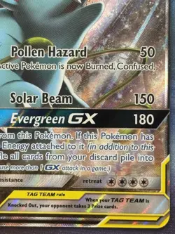Celebi & Venusaur GX SM167 – MISCUT Card - Image 5