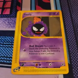 Gastly 109/165 Common Expedition Base Set Pokemon Card 2002 WOTC E Reader - Image 2