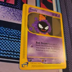 Gastly 109/165 Common Expedition Base Set Pokemon Card 2002 WOTC E Reader - Image 3