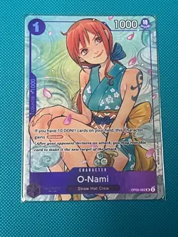 One Piece O-Nami (Illustration Box Vol.1) One Piece Promotion Cards NM 1 - Image 1
