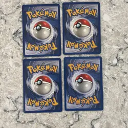 Pokemon TCG Pikachu Base Set Unlimited Card 58/102 Lot Of 4 - Image 2