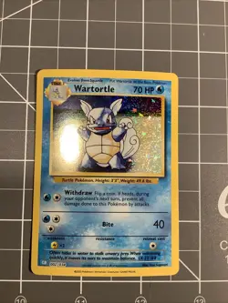 Pokemon TCG Wartortle CLB 002/034 Trading Card Game Classic Collection Holo - Image 1