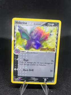 Nidorino (Delta Species) 35/101 Dragon Frontiers Reverse Holo pokemon card - Image 1