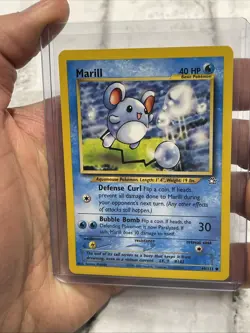 Marill 66/111 Common Neo Genesis WOTC Pokemon TCG Vintage NM/MT Vtg Pokemon Card - Image 1