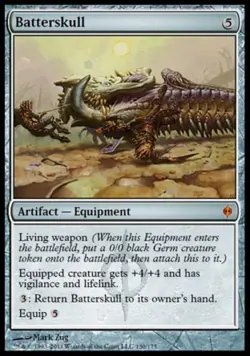 Batterskull -Foil Light Play MTG New Phyrexia - Image 1