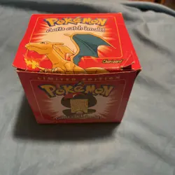23K Gold Plated CHARIZARD Trading Card 1999 Burger King Pokemon Ball NEW SEALED - Image 1