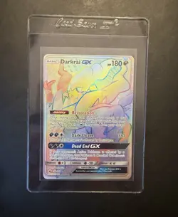 Pokemon Darkrai GX 158/147 Sm-Burning Shadows Secret Rare Full Art Holo Card - Image 1