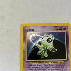 Pokemon TCG Celebi Neo Revelation Holo Rare Card 3/64 Unlimited MP - Image 2
