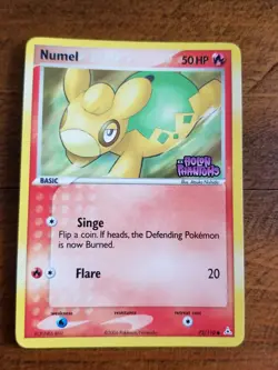 NUMEL 72/110 Reverse Holo Delta Species EX Holon Phantoms Pokemon Card NM/LP - Image 1