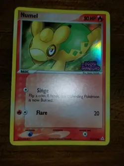 NUMEL 72/110 Reverse Holo Delta Species EX Holon Phantoms Pokemon Card NM/LP - Image 3