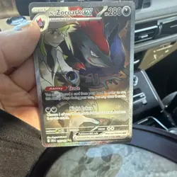 N's Zoroark EX 159/159 EX Ability Holo Beast Stage 1 Pokemon TCG Card English - Image 3