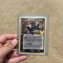 Greninja Gold Star SWSH144 Black Star Promo Holo Celebrations Pokemon Card NM - Image 1