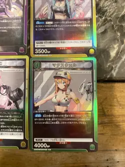 UNION ARENA NIKKE Japanese Holo Cards Set of Lot of 4 Anime Waifu Cards - Image 4