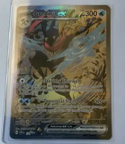 Greninja ex 132 Sv: Scarlet & Violet Promo Cards Holo - Image 1