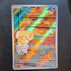 Pokemon Fidough 213/198 Illustration Rare Holo SV01 Scarlet & Violet Card - Image 2