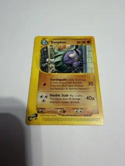 DONPHAN - 7/147 - Aquapolis - Rare - Pokemon Card - NM - Image 1