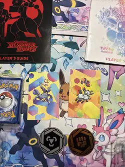 Pokemon TCG Playing Dice, Coin, Cards, Players Guide Lot. (8) - Image 4