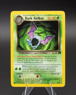 Pokemon Card Dark Golbat Team Rocket 24/82 Rare Non Holo - Image 1