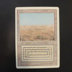 Magic the Gathering MTG card: Scrubland Revised MP_1 - Image 1
