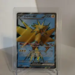 Zapdos ex Ultra Rare Holo 192/165 Scarlet & Violet 151 200HP Pokemon TCG Card - Image 1