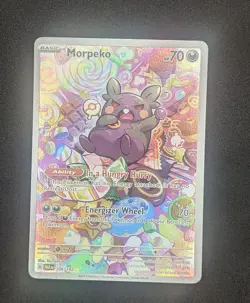 Morpeko 206/182 Secret Illustration Card S&V: Paradox Rift Near Mint Condition - Image 1