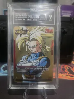 Trunks : Future - SB02-001 Gold Leader Manga Booster 02 Dragon Ball Card English - Image 1