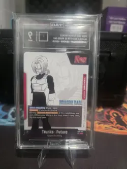 Trunks : Future - SB02-001 Gold Leader Manga Booster 02 Dragon Ball Card English - Image 2