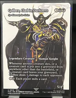 Magic Final Fantasy Kefka’s Tower Art Series Rare Foil Card Lot of 1 1 Yuna mtg - Image 5