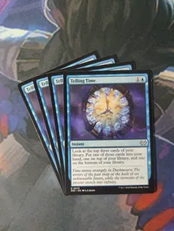 Telling Time x 4 | 7% Off 2+ | Duskmourn | NM MTG - Image 1