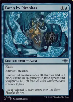 The Lost Caverns of Ixalan #54 Eaten by Piranhas - Image 1