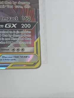 Pokemon TCG Marshadow & Machamp GX Ultra Rare Card 82/214 Unbroken Bonds - Image 3
