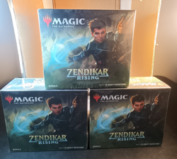 3x ZENDIKAR RISING BUNDLES *FREE SHIPPING* Magic the Gathering MTG draft booster - Image 1