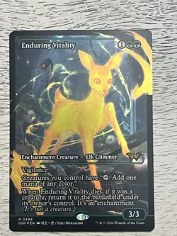Enduring Vitality DSK Mythic Var, Foil Japan Showcase Gr. 0394 MTG - Image 1