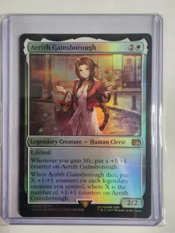 2025 Magic - Aerith Gainsborough 0004 R Final Fantasy Foil - Image 1