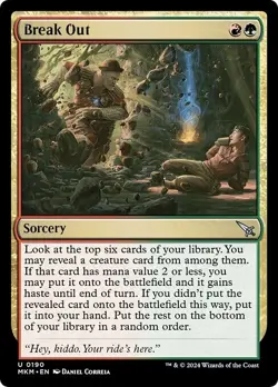 FOIL BREAK OUT mtg NM Murders at Karlov Manor 1 Unc - Image 1