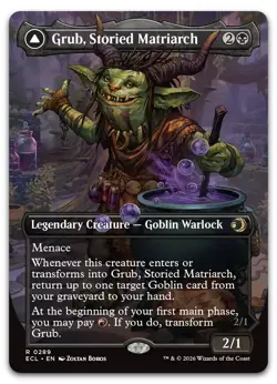 Grub, Storied Matriarch (Borderless) #289 (NM) ECL Magic MTG - Image 1