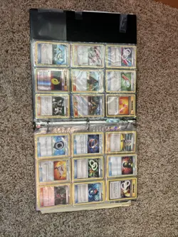 Full Binder of Pokemon Cards! 15 Sleeves! Including Hand Drawn Pokemon Images! - Image 4