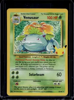 2021 Pokemon SWSH Celebrations Venusaur Classic Collection #15/102 - Image 1