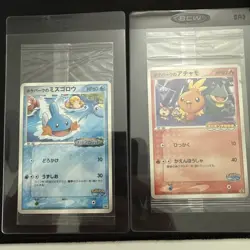 PokePark's Mudkip And Torchic Promo Sealed Pokemon Card Japanese [US SELLER] - Image 1