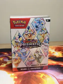 Pokemon TCG: S&V Prismatic Evolutions Factory Sealed Booster Bundle Box - Image 1