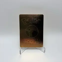 Pokemon TCG Basic Pikachu Mega Charizard Y Tag Cosplay HP 634 Gold Foil Fan Art - Image 2