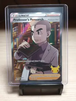 (NM] Professor's Research #024/025 Pokemon TCG Celebrations Full Art Holo - Image 1
