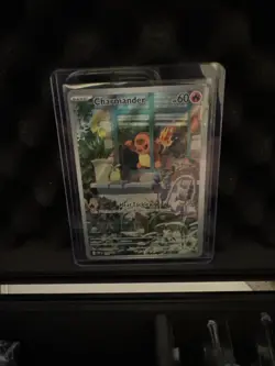 Pokemon TCG Charmander Obsidian Flames SVP en 044 Black Star Promo Card - Image 1