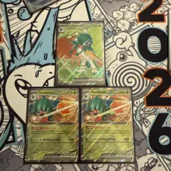 3x Decidueye ex inc 100/088- Perfect Order Full Art - Pokemon English NM playset - Image 1
